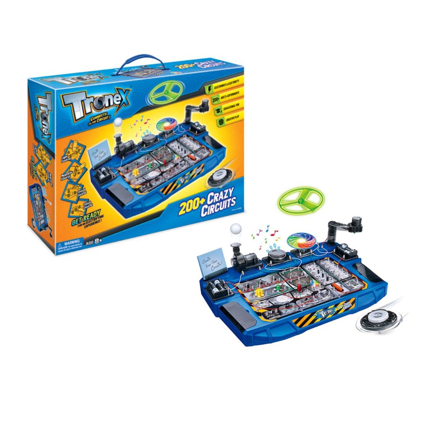 Tronex 200+ Crazy Circuits STEM Kit Toy for Kids Educational Circuit Learning Board V274-TOY-KN-3AT2200