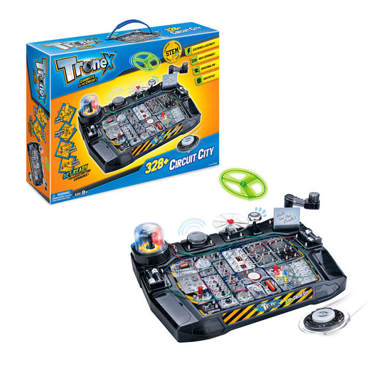 Tronex 328+ Circuit City STEM Kit Toy for Kids Educational Circuit Learning Board V274-TOY-KN-3AT2328