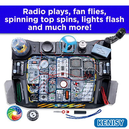 Tronex 328+ Circuit City STEM Kit Toy for Kids Educational Circuit Learning Board V274-TOY-KN-3AT2328