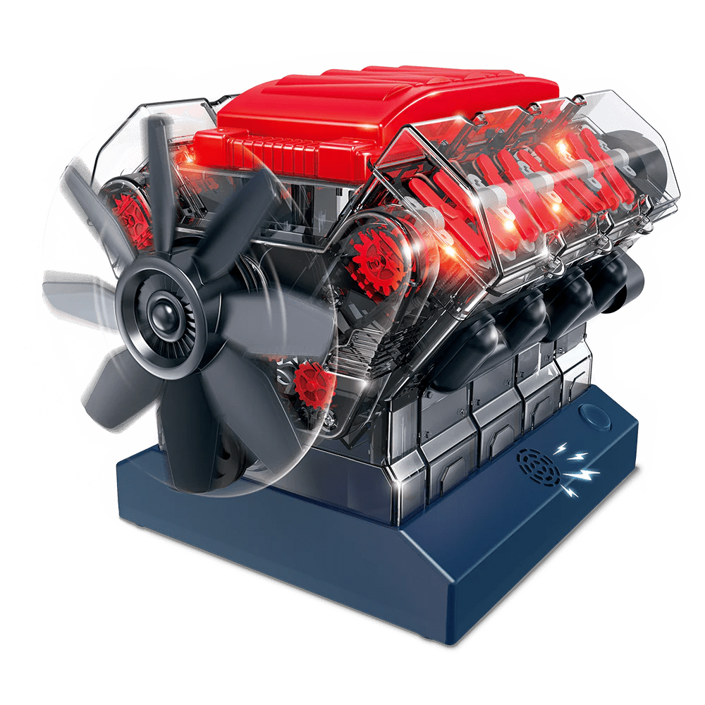 Stemnex Amazing V8 Model Engine STEM Toy Build Your Own Educational Construction Kit V274-TOY-KN-3AT9102