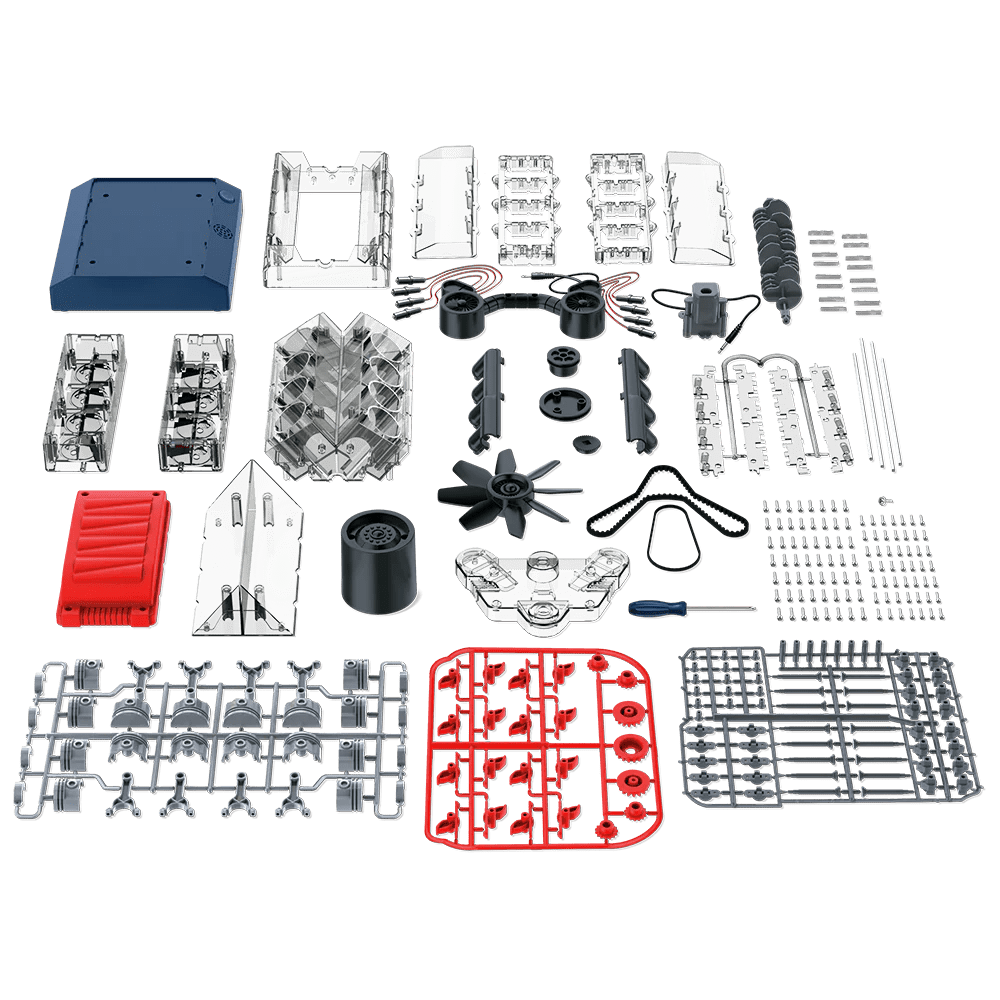 Stemnex Amazing V8 Model Engine STEM Toy Build Your Own Educational Construction Kit V274-TOY-KN-3AT9102