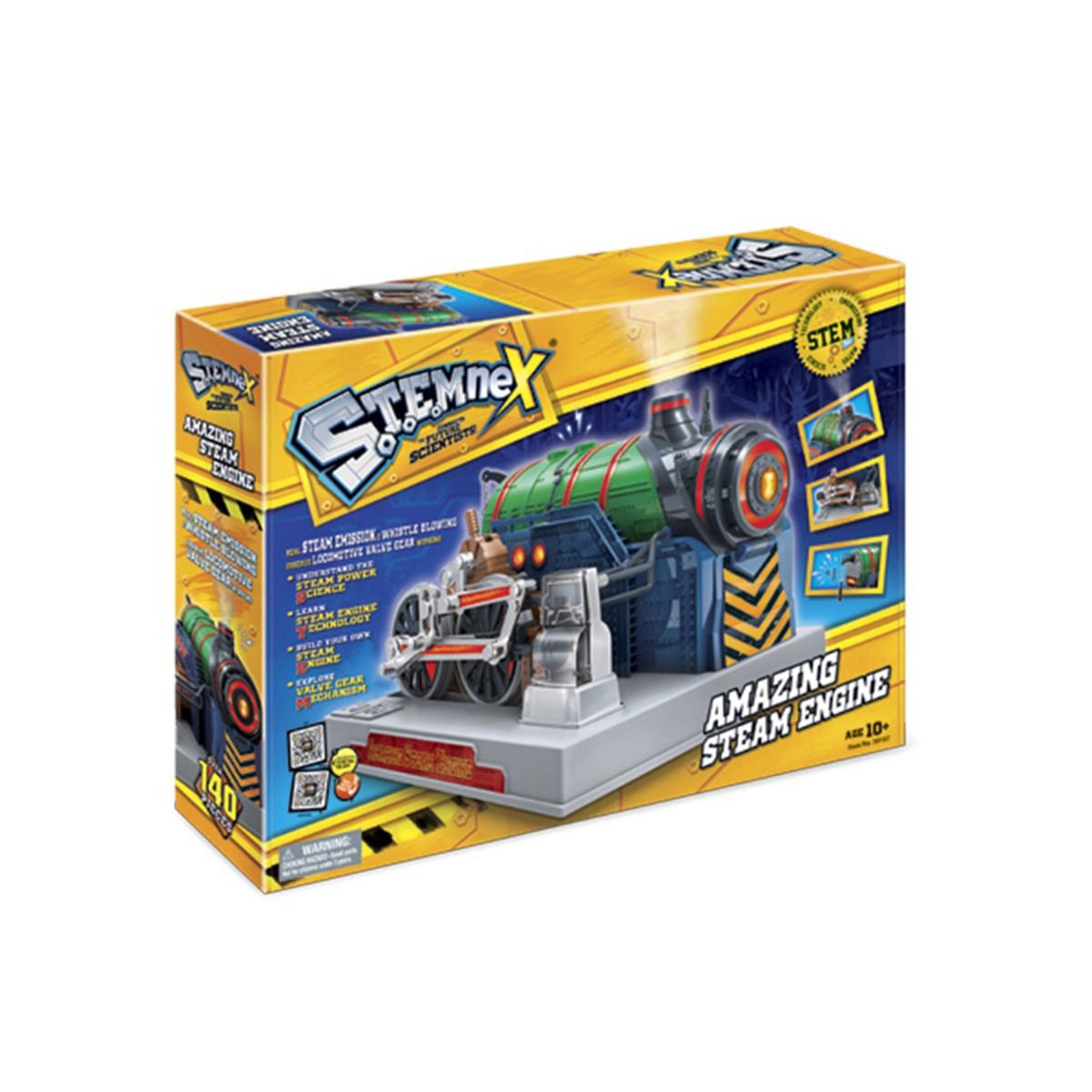 Stemnex Amazing Steam Engine STEM Toy Build Your Own Educational Construction Kit V274-TOY-KN-3AT9107