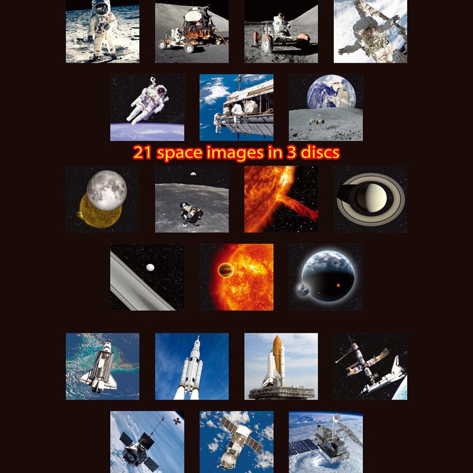 Space 3D Viewer Explore Universe Moon - Kids STEAM Learning Toy V274-TOY-KN-A3DV-N