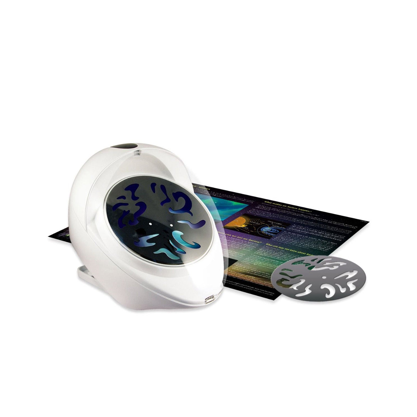 Aurora Projector Moving Night Light 8 Colour Mode - Kids Learning Toy V274-TOY-KN-AAUROP