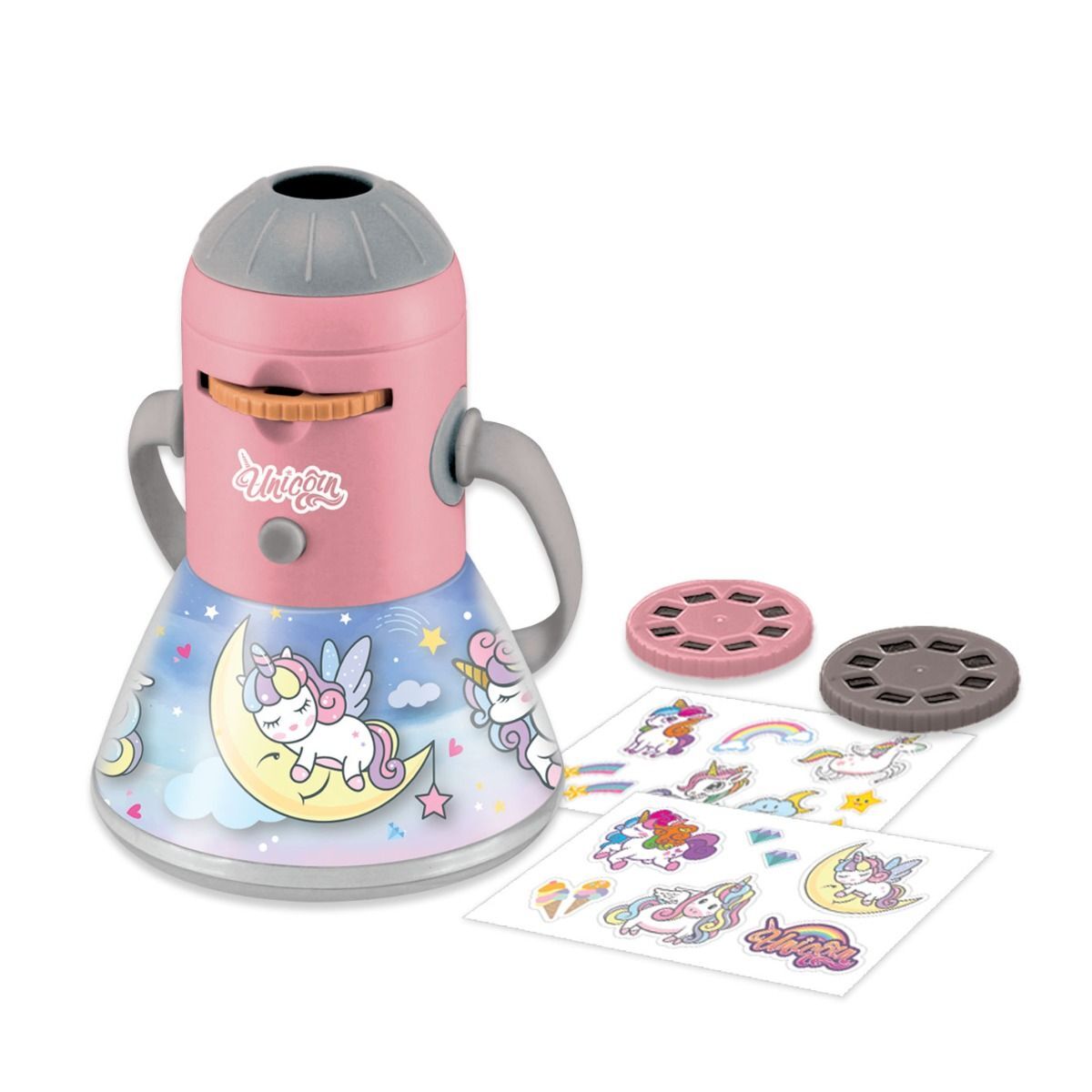 Unicorn Mini Night Light Camping Projector - Lantern Torch Kids Learning Toy V274-TOY-KN-ACPA-U
