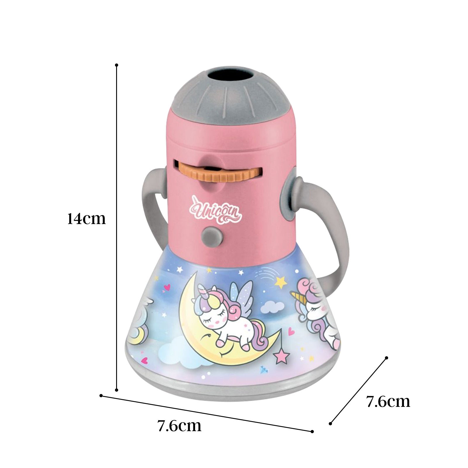 Unicorn Mini Night Light Camping Projector - Lantern Torch Kids Learning Toy V274-TOY-KN-ACPA-U