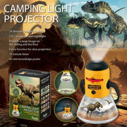 Dinosaur Mini Night Light Camping Projector - Lantern Torch Kids Learning Toy V274-TOY-KN-ACPAD