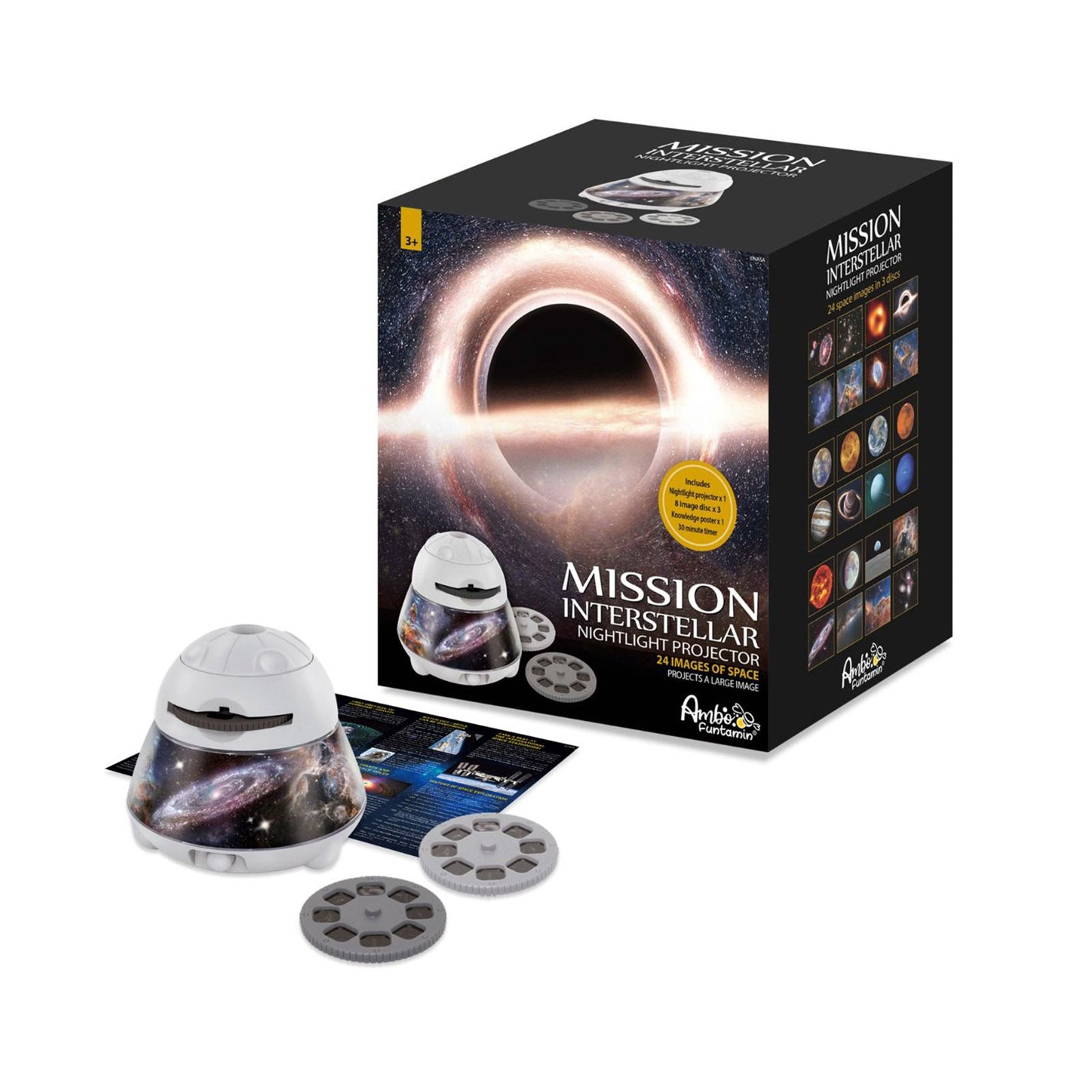 Mission Interstellar Dreamy Sky Night Light Projector - Kids STEAM Toy V274-TOY-KN-ADREAMSKY-MI