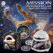 Mission Interstellar Dreamy Sky Night Light Projector - Kids STEAM Toy V274-TOY-KN-ADREAMSKY-MI
