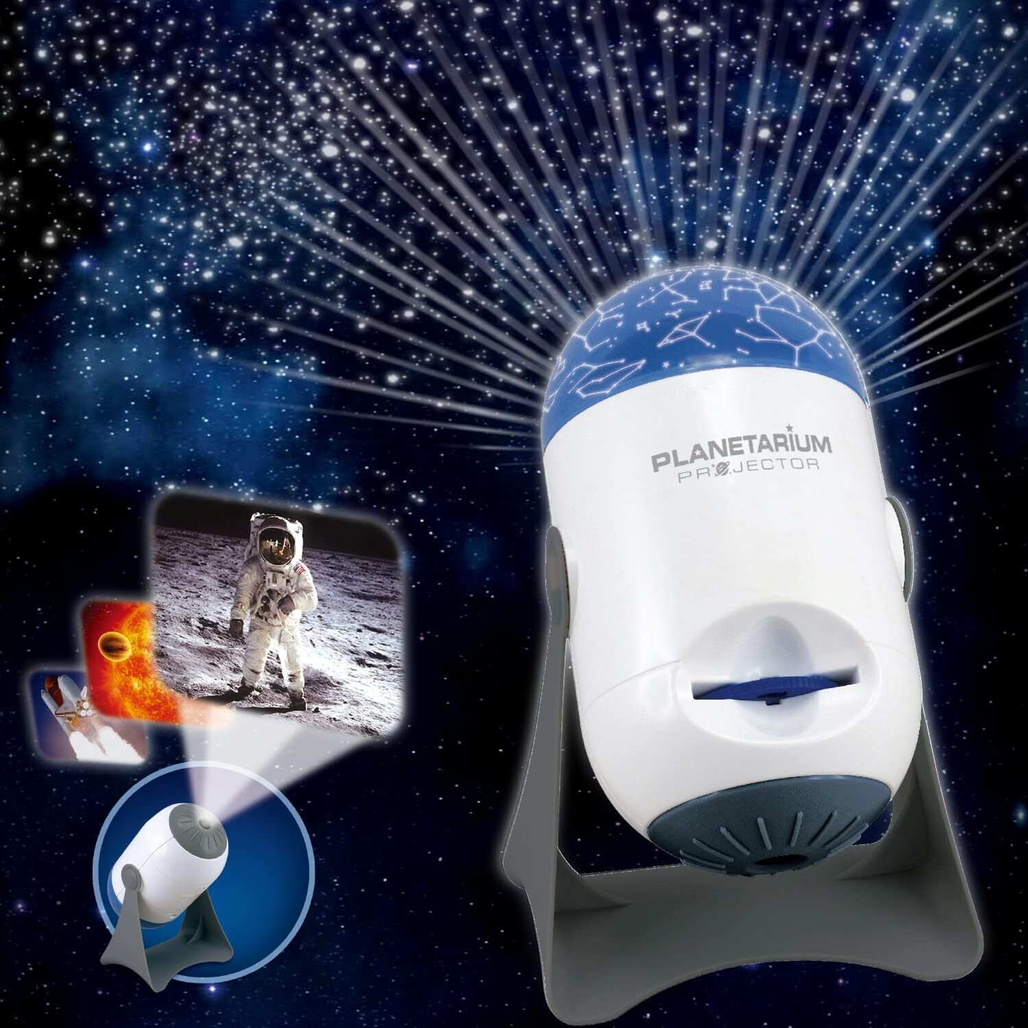 Planetarium Dome Projector - STEM Toy Space Planet Zodiac Moon Galaxy Night Lights V274-TOY-KN-APLAP