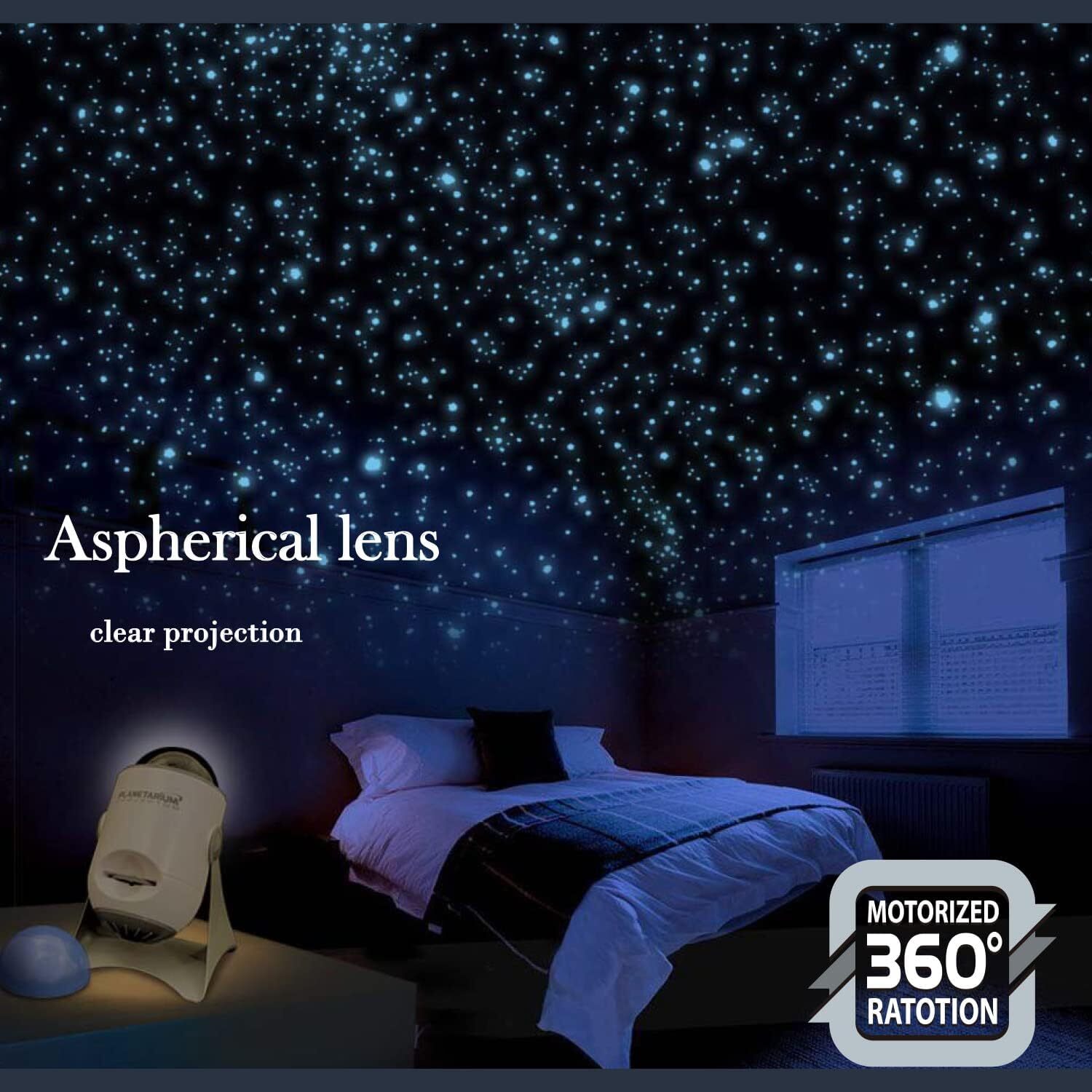 Planetarium Dome Projector - STEM Toy Space Planet Zodiac Moon Galaxy Night Lights V274-TOY-KN-APLAP