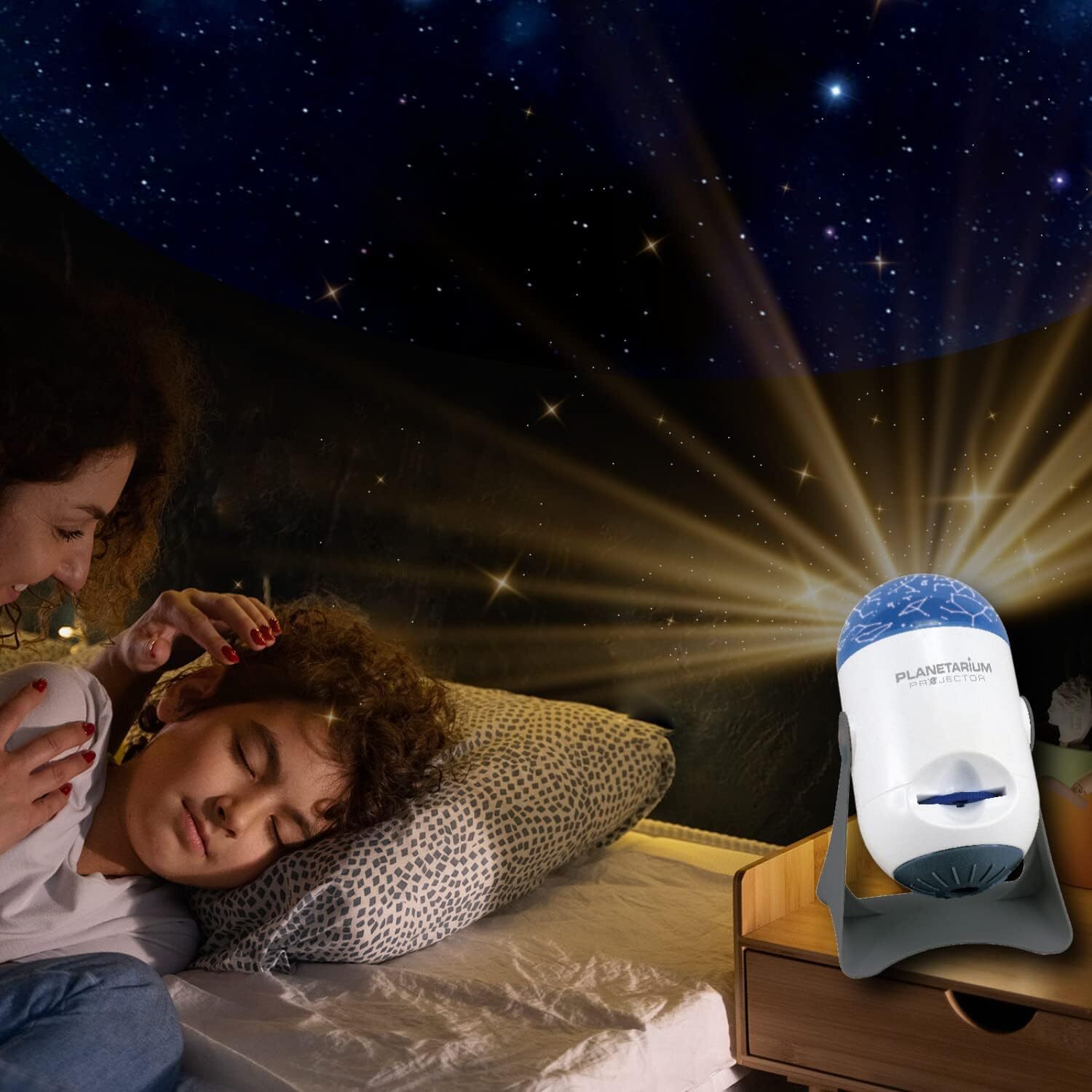 Planetarium Dome Projector - STEM Toy Space Planet Zodiac Moon Galaxy Night Lights V274-TOY-KN-APLAP