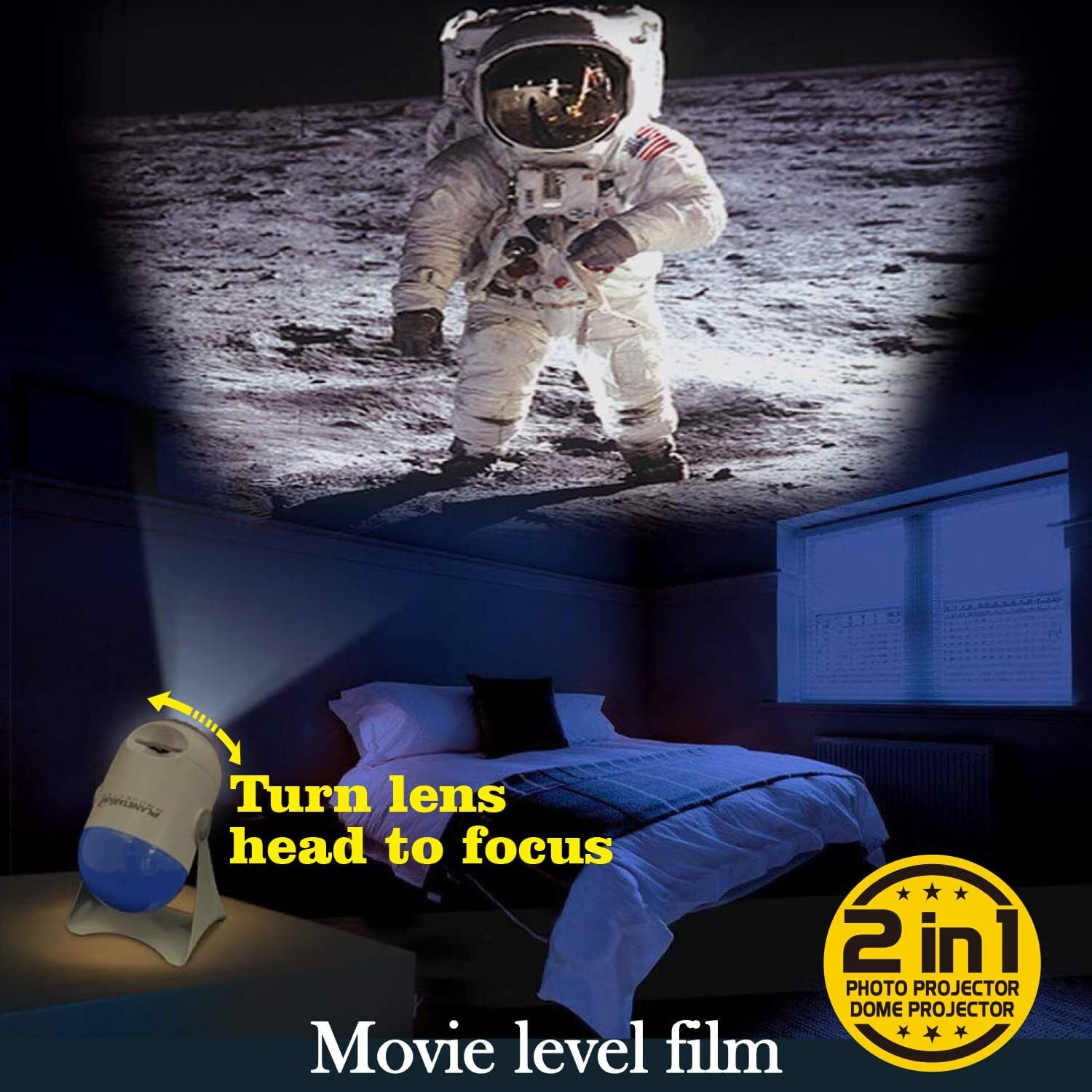 Planetarium Dome Projector - STEM Toy Space Planet Zodiac Moon Galaxy Night Lights V274-TOY-KN-APLAP