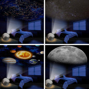 Solar System Star Light Projector STEM Toy - Space Planet Moon Galaxy Night Lights V274-TOY-KN-ASOLAP