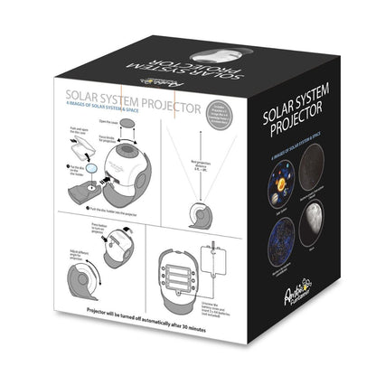 Solar System Star Light Projector STEM Toy - Space Planet Moon Galaxy Night Lights V274-TOY-KN-ASOLAP
