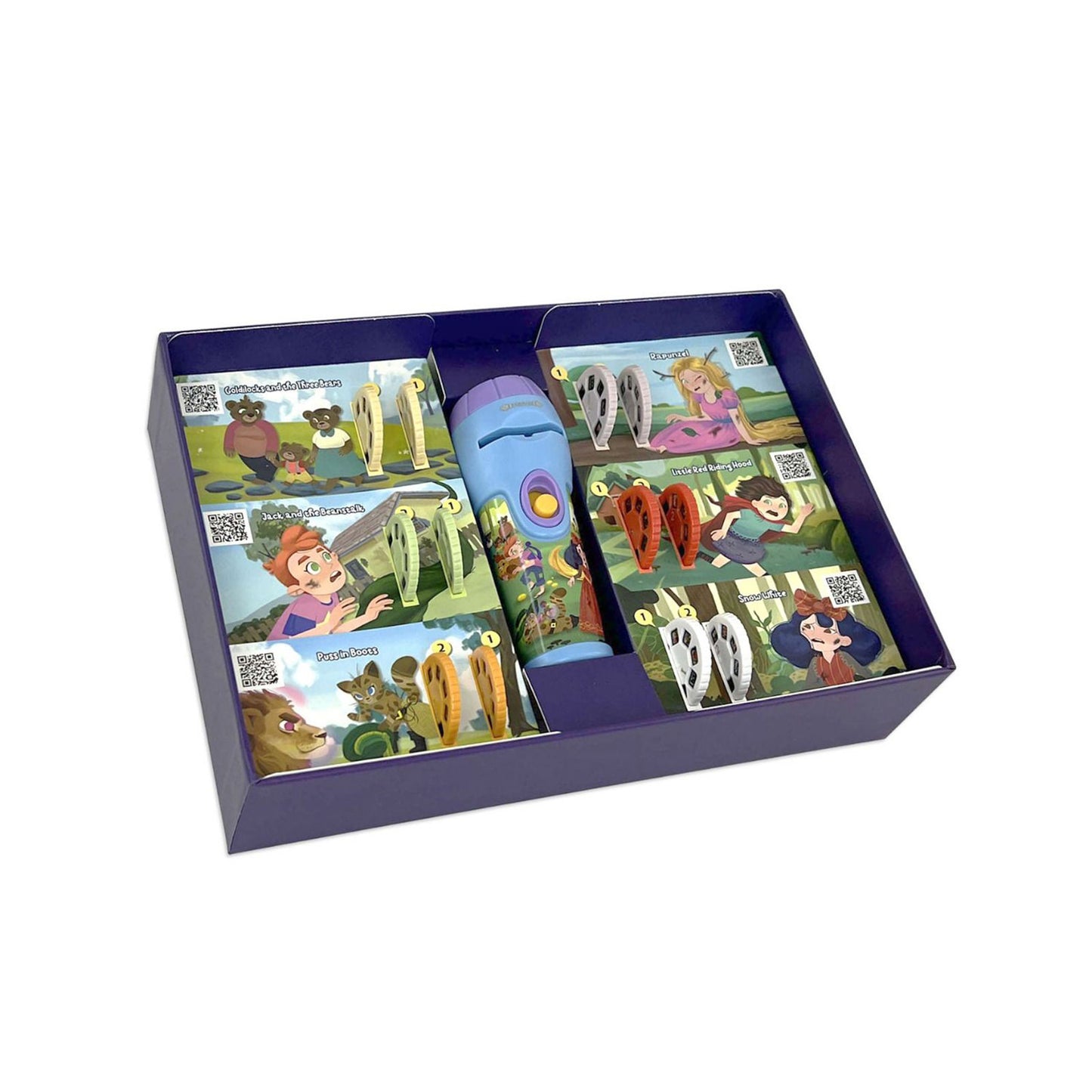 Storytelling Torch Projector 6 Stories Gift Set - Audio Kids Learning STEM Toy - Series 2 V274-TOY-KN-ATR9-STFGB