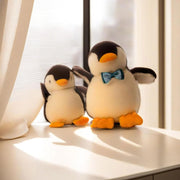 2X Plush Penguin Keychain Or Doll With Sound Activation BLACK V274-TOY-KN-F-PLUSPNB2P