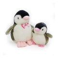 2X Plush Penguin Keychain Or Doll With Sound Activation GREY V274-TOY-KN-F-PLUSPNG2P