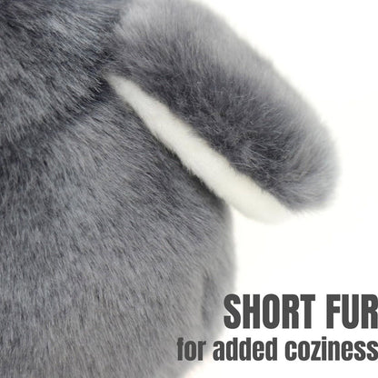 2X Plush Penguin Keychain Or Doll With Sound Activation GREY V274-TOY-KN-F-PLUSPNG2P