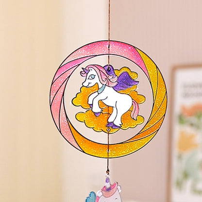 Sparkly Ornament Suncatcher - DIY for Kids Art Craft Colouring PaintingSet V274-TOY-KN-TAAC051-1