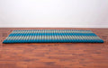 Day bed Roll Out Mattress XL Large Foldout Mat relaxation day bed camping or Yoga Matt Natural Kapok Filled V277-BLUEMAT120X200