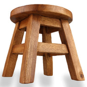 Children's Chair Stool Wooden Frog Face Theme V277-FROGSTOOLTHA