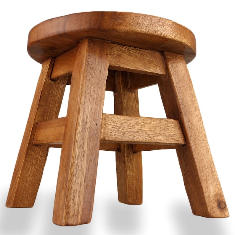 Children's Chair Stool Wooden Frog Face Theme V277-FROGSTOOLTHA