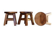 Children's Chair Stool Wooden Frog Face Theme V277-FROGSTOOLTHA