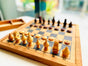 Mothers day gift Wooden Makruk traditional Thai Chess Set V277-MDGWMTTC