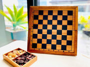 Mothers day gift Wooden Makruk traditional Thai Chess Set V277-MDGWMTTC