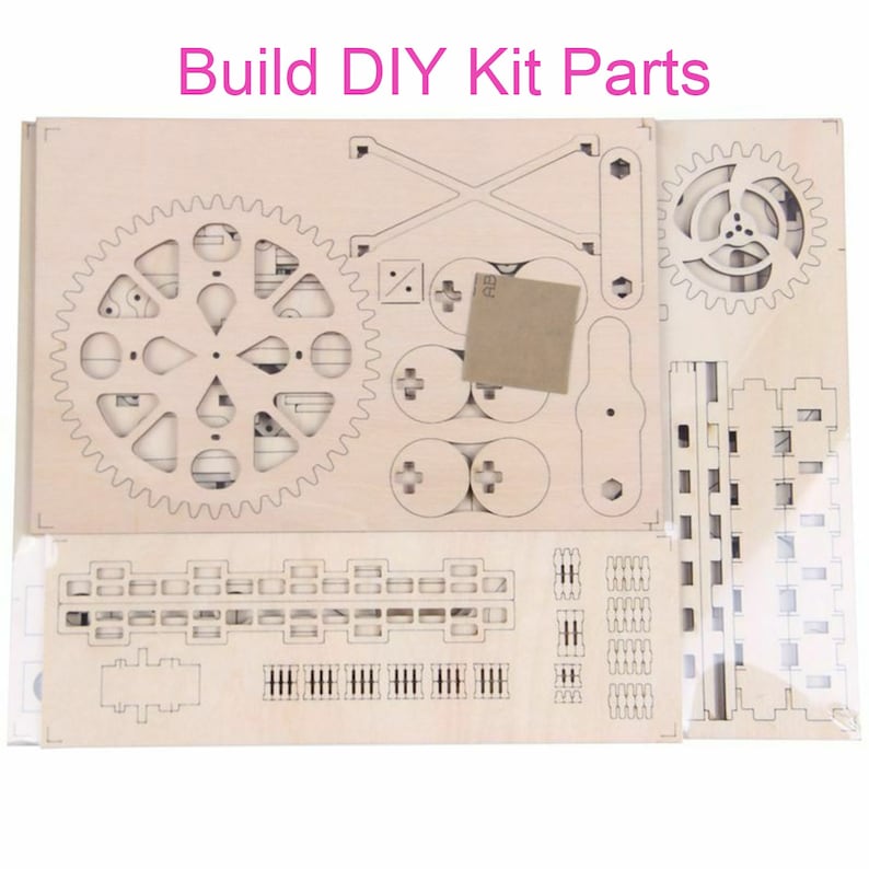 Marble Run Model Kids Building Kits Construction Toy Wooden Crafts V277-MRMKBKCT