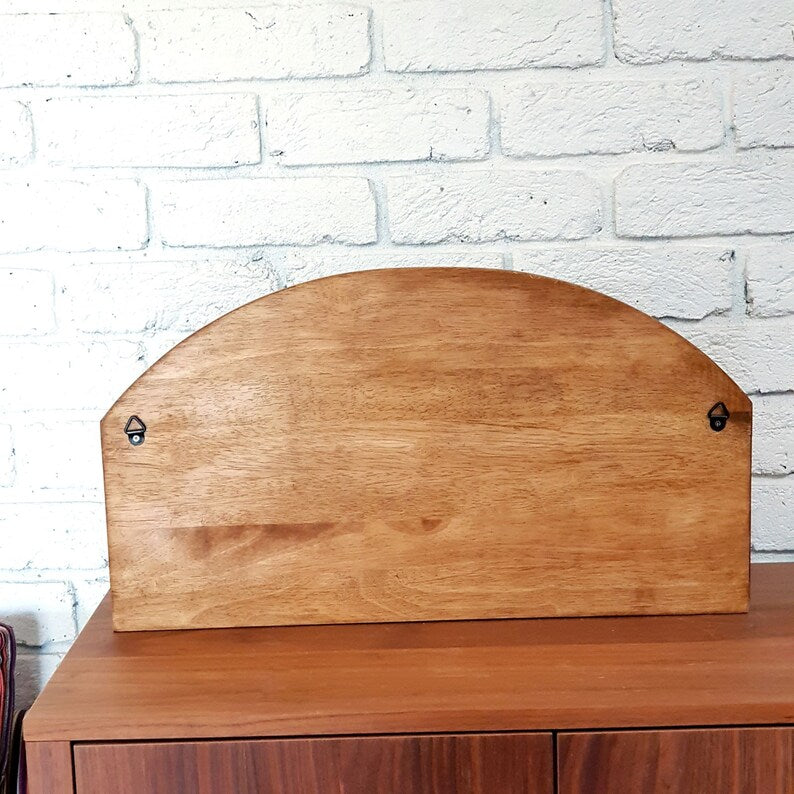 Wooden Wall Mounted Book Shelf Bear theme for children's room V277-WWMBSBT