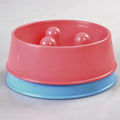 YES4PETS 1 x Medium Pet Anti Gulp Feeder Bowl Dog Cat Puppy slow food Interactive Dish Pink V278-1-X-BP140-ANTI-GULP-PINK