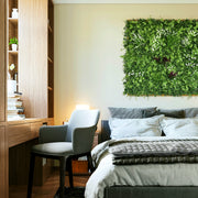 YES4HOMES 1 SQM Artificial Plant Wall Grass Panels Vertical Garden Foliage Tile Fence 1X1M Green V278-1-X-CCGF001-GREENPLANT