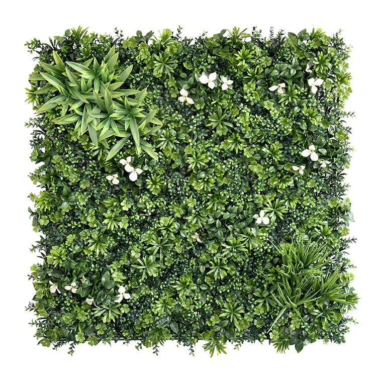 YES4HOMES 1 SQM Artificial Plant Wall Grass Panels Vertical Garden Tile Fence 1X1M Green V278-1-X-CCGF039-GREENPLANT