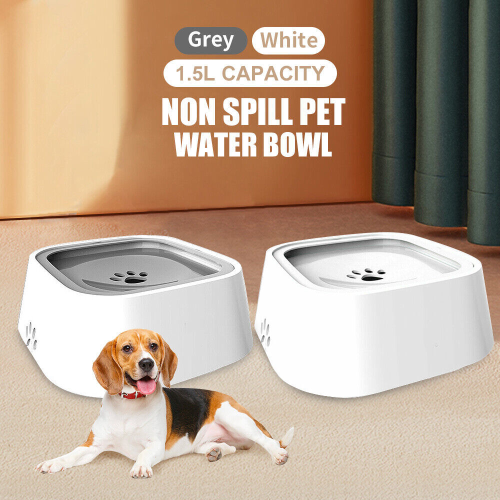 YES4PETS 1 x Medium Pet No Spill Feeder Bowl Dog Cat Puppy slow food Interactive Dish Dispenser V278-1-X-KLW-07-NOSPILLBOWL-GR