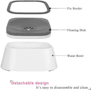 YES4PETS 1 x Medium Pet No Spill Feeder Bowl Dog Cat Puppy slow food Interactive Dish Dispenser V278-1-X-KLW-07-NOSPILLBOWL-GR