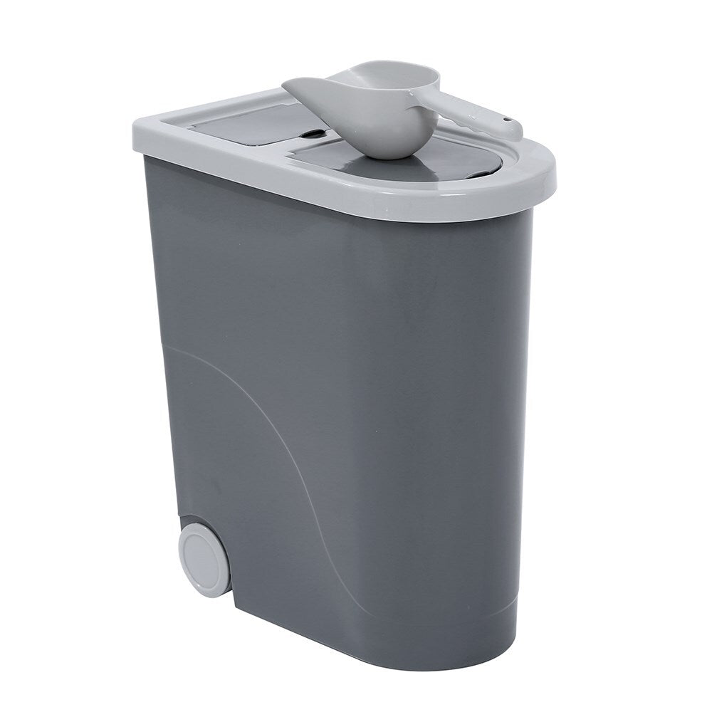 32L Pets Dogs Puppy Food Storage Storer Container w/ Scoop V278-11666-PET-FOOD-STORER