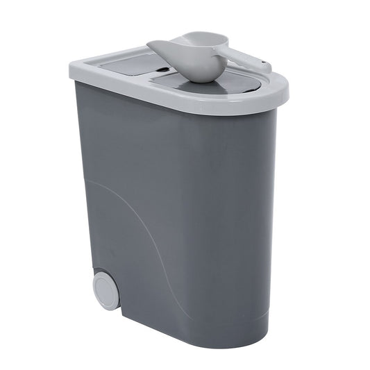 32L Pets Dogs Puppy Food Storage Storer Container w/ Scoop V278-11666-PET-FOOD-STORER