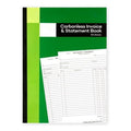 YES4HOMES 12 x Book Carbonless Invoice & Statement A4 50 sheets V278-12-X-53559-INVOICE-50-A4