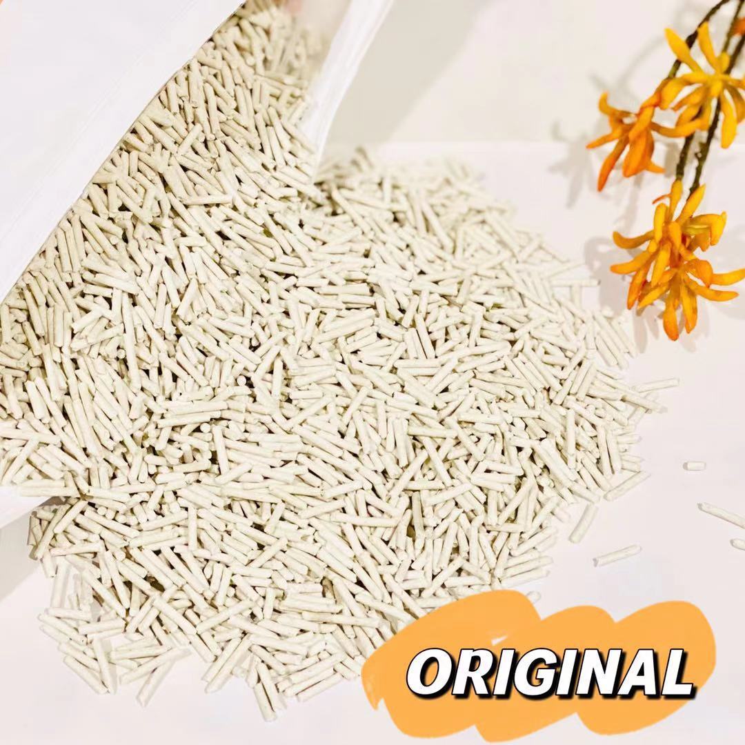 YES4PETS 16KG Biodegradable Flushable Clumping Cat Tofu Eco Litter V278-16KG-TOUFU-LITTER-CTN