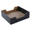 2 x Kitten Cat Scratch Pad Corrugated Card Board Toy Play Best Scratcher Mat V278-2-X-10850-CAT-BOARD-BOX