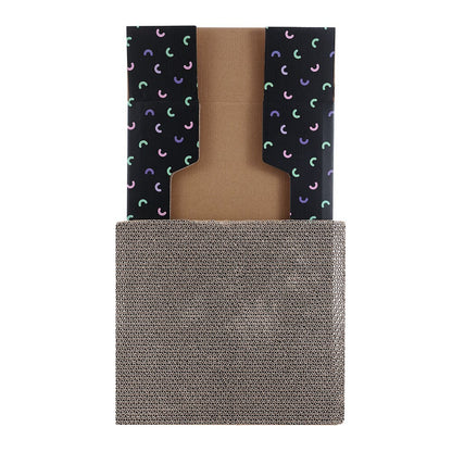 2 x Kitten Cat Scratch Pad Corrugated Card Board Toy Play Best Scratcher Mat V278-2-X-10850-CAT-BOARD-BOX