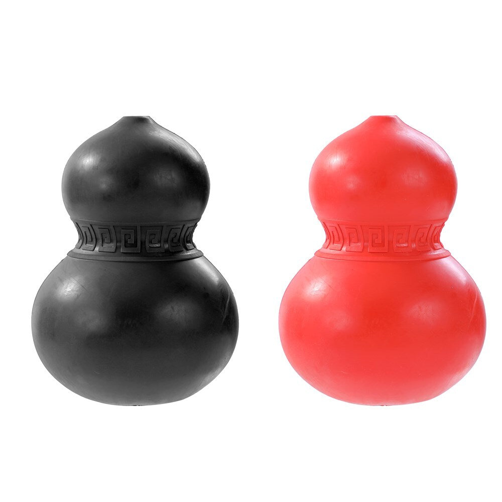 2 x Dura Dog Puppy Chew Rubber Gourd Dental Hygiene Treat Holder Play Toy V278-2-X-18672-RUBBER-TOY