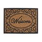 YES4HOMES 2 x Doormat for Front Door Entryway Outdoor Mat Coir Rubber Welcome V278-2-X-22826-WELCOME