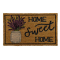 YES4HOMES 2 x Sweet Home mat Doormat for Front Door Entryway Outdoor Floor mat Cursive Natural Coconut Coir V278-2-X-63182-HOME-MAT