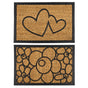 YES4HOMES 2 x Front Door Entryway Doormat Cursive Mat Coir Floor mat Outdoor V278-2-X-63999-HOME-MAT