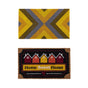 YES4HOMES 2 x Doormat for Front Door Entryway Cursive Natural Coconut Coir Floor mat Outdoor 45x75cm V278-2-X-66730-DOOR-MAT-L