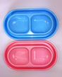 YES4PETS 2 x Large Anti-Ant Pet Dog Feeding Bowls Cat Rabbit Guinea Pig Feeder V278-2-X-BP113-1-ANT-BOWL-L