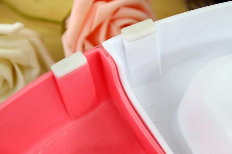 YES4PETS 2 x Medium Pet Plastic Rabbit Dog Feeding Bowls Cat Rabbit Guinea Pig Feeder V278-2-X-BP133-FISH-BOWL